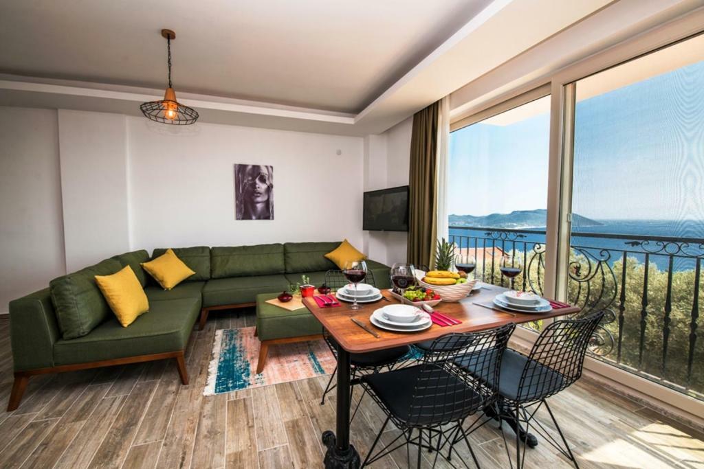 Panorama Kas Apart Otel Buitenkant foto