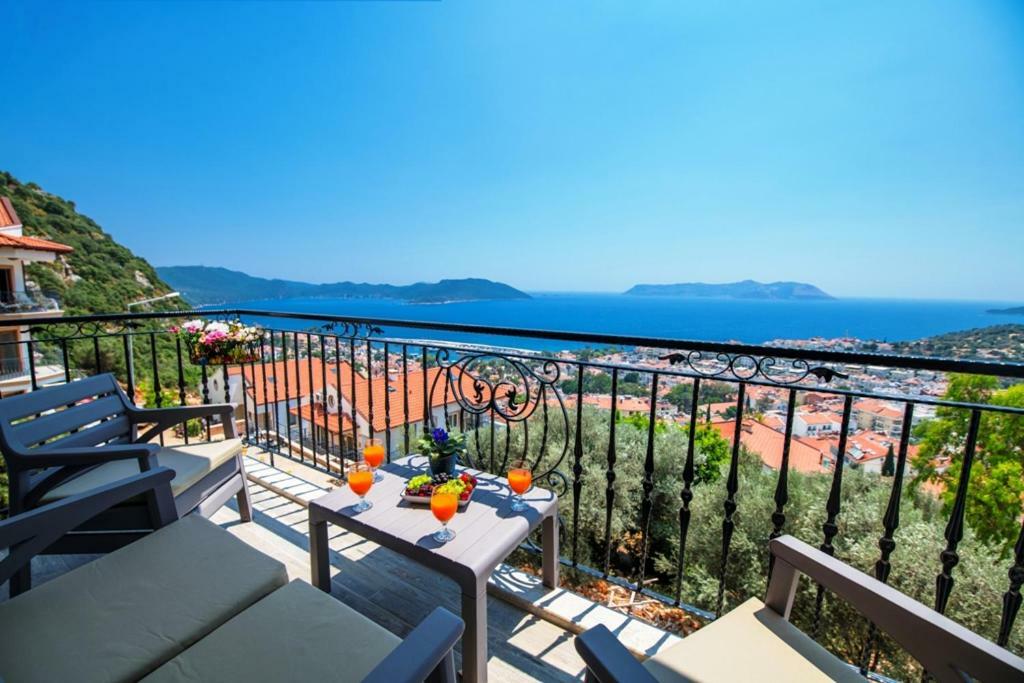 Panorama Kas Apart Otel Buitenkant foto