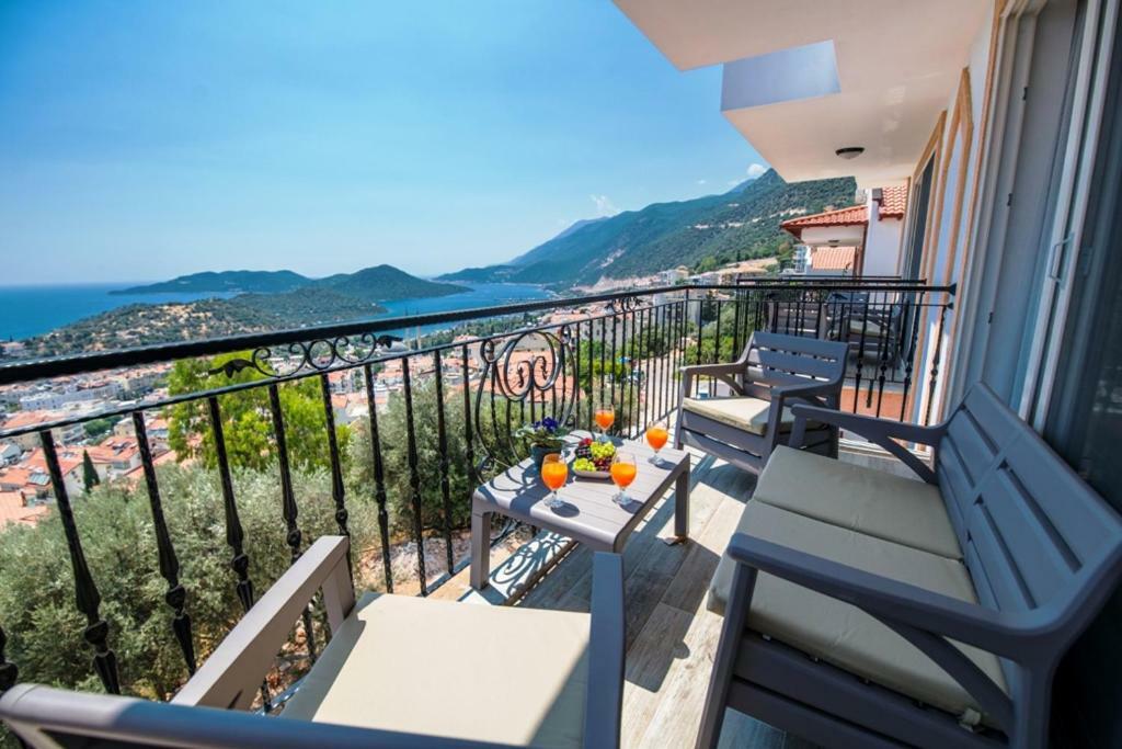 Panorama Kas Apart Otel Buitenkant foto